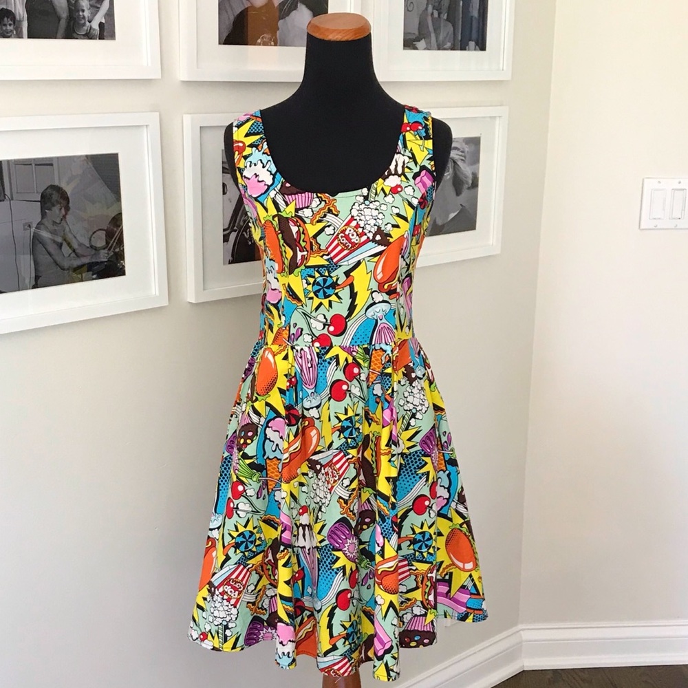 ModCloth Dress in Novelty Print